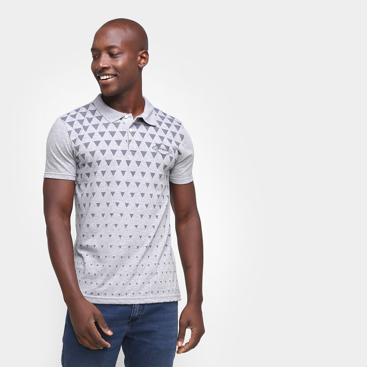 Camisa Polo Ultimato Estampada Masculina
