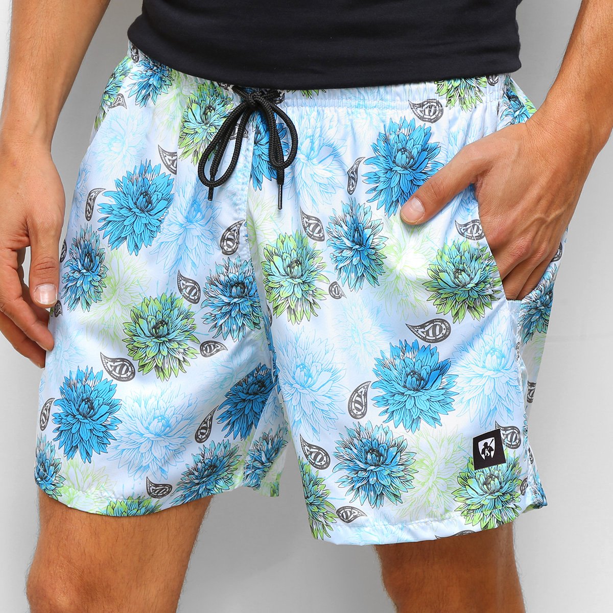 Short Mr Kitsch Floral Masculino
