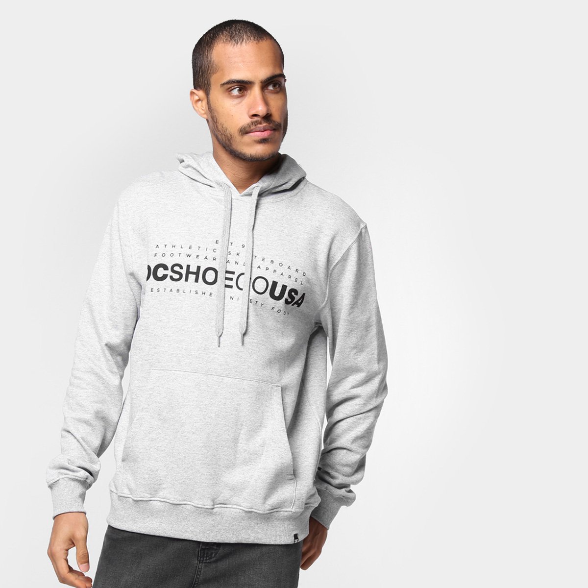 Moletom DC Shoes Canguru Básico Hazen Canguru Masculino