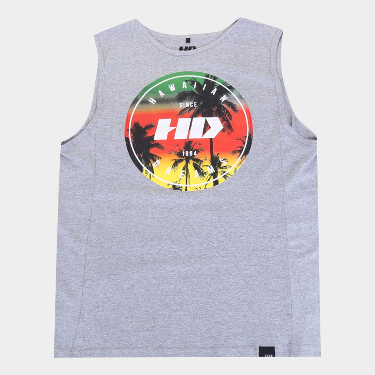 Regata HD Machão Plus Size Beach Vibes Masculina