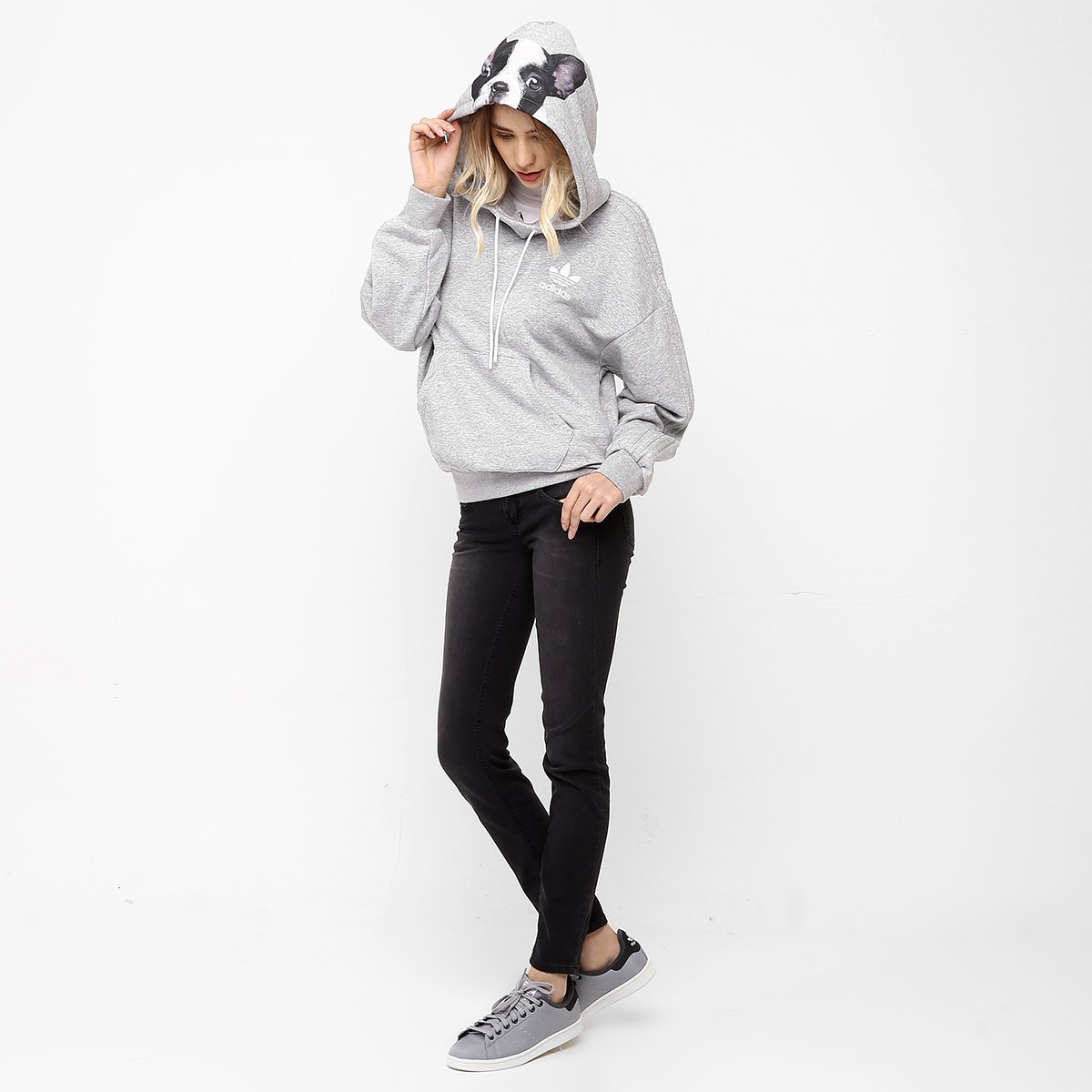 rita ora adidas moletom com capuz