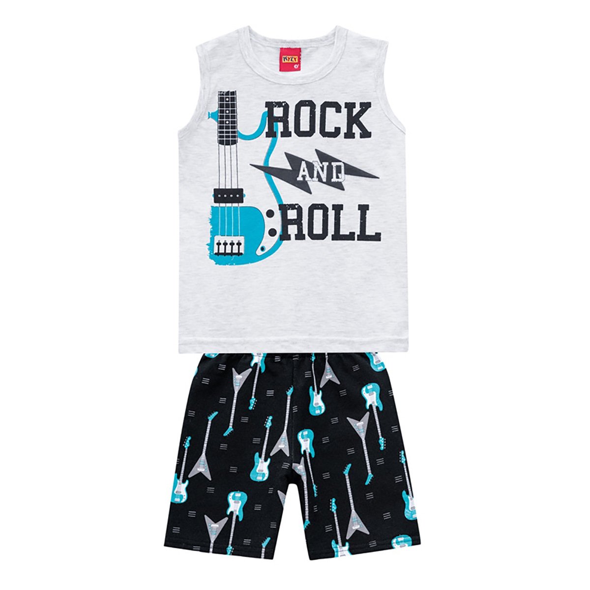 Conjunto Infantil Kyly Rock and Roll Masculino