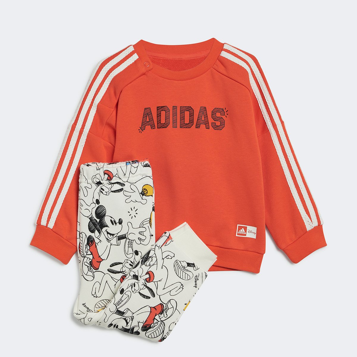 Conjunto Moletom Infantil Adidas Disney Mickey Mouse