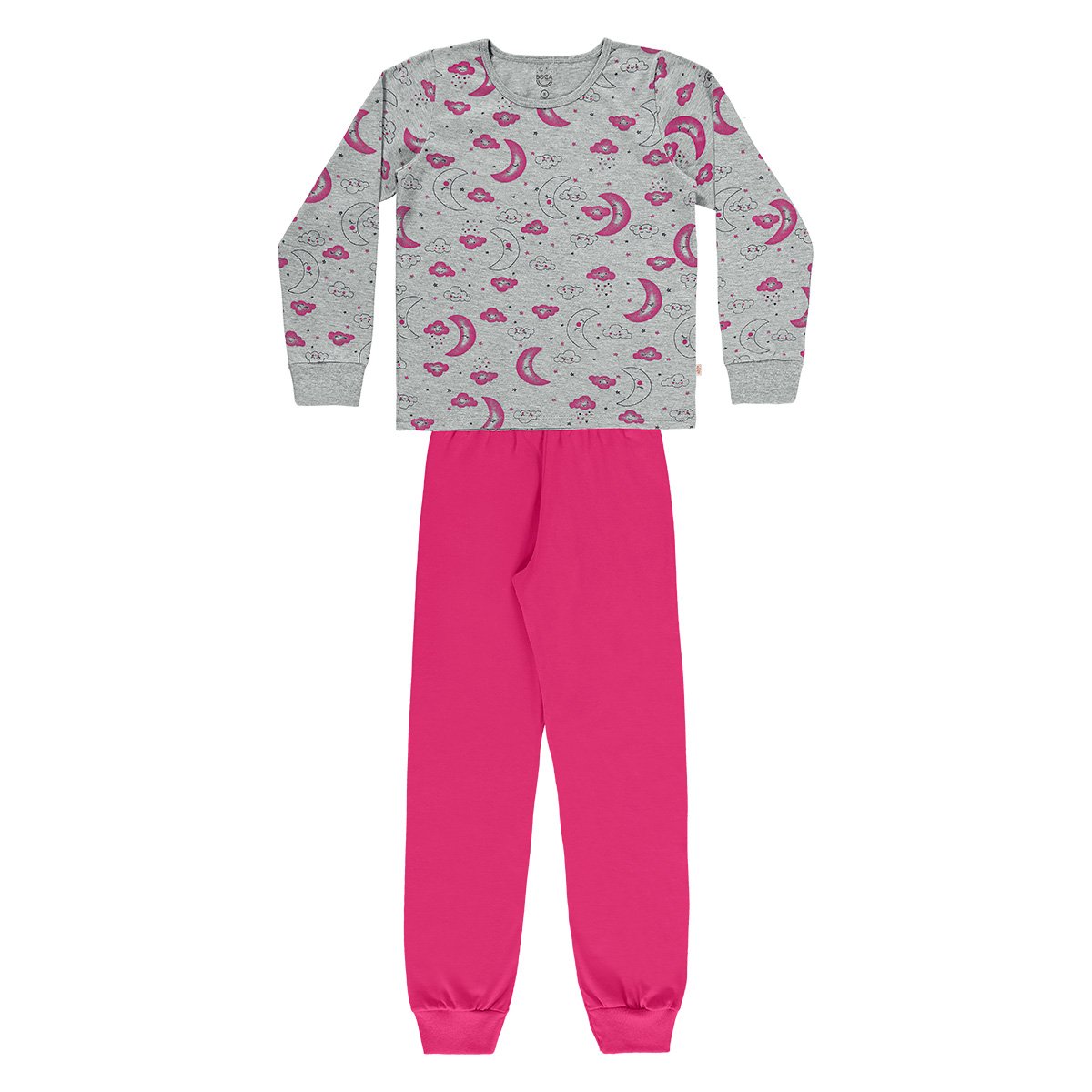 Pijama Bebê Longo Boca Grande Sonhos Feminino