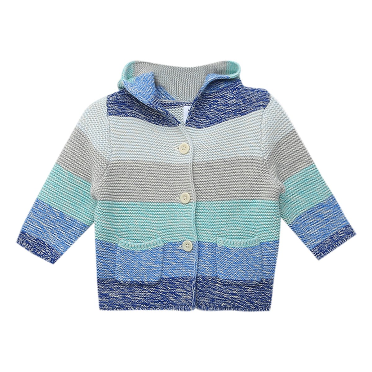 Casaco Bebê GAP Multicolor Capuz Masculino