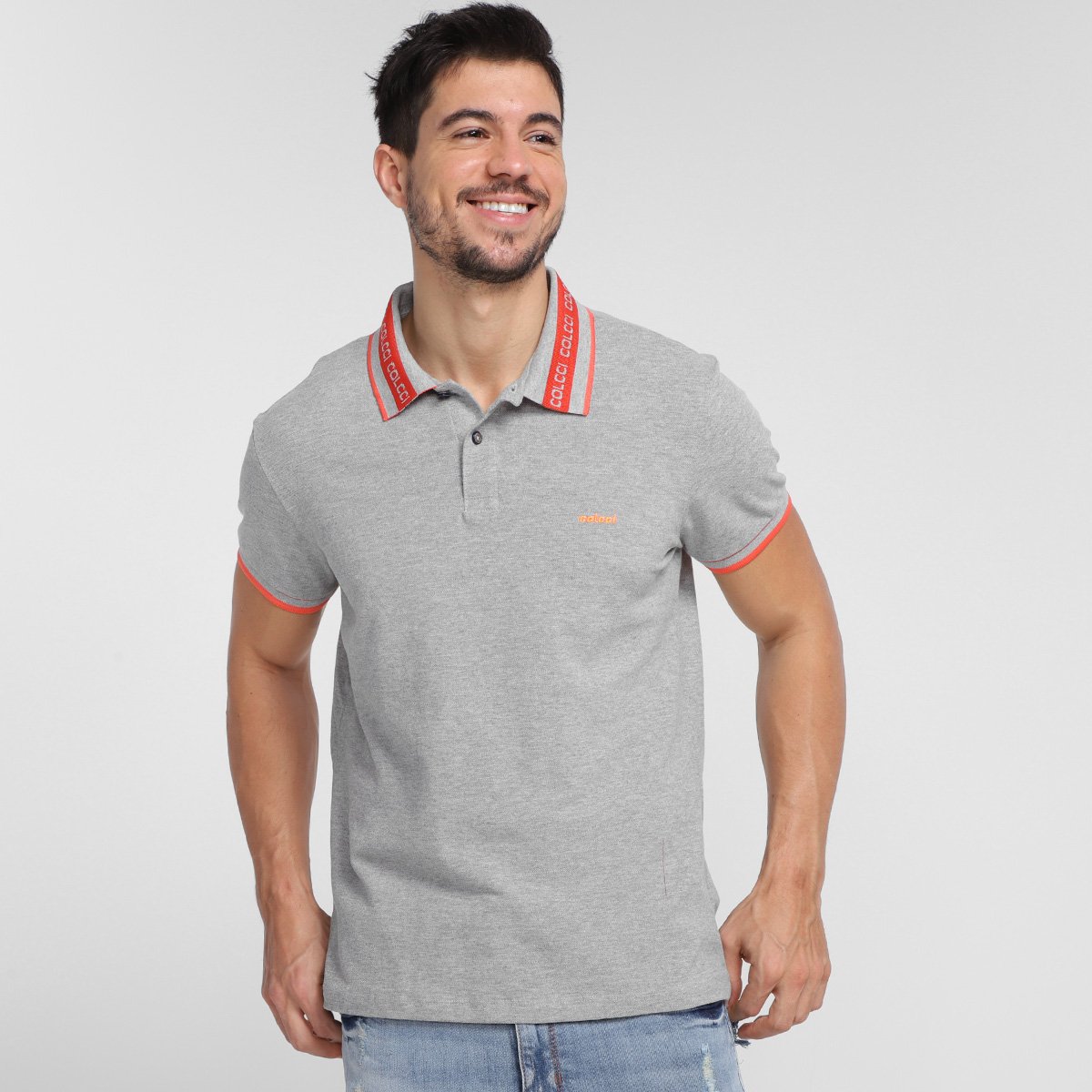 Camisa Polo Colcci Manga Curta Masculina
