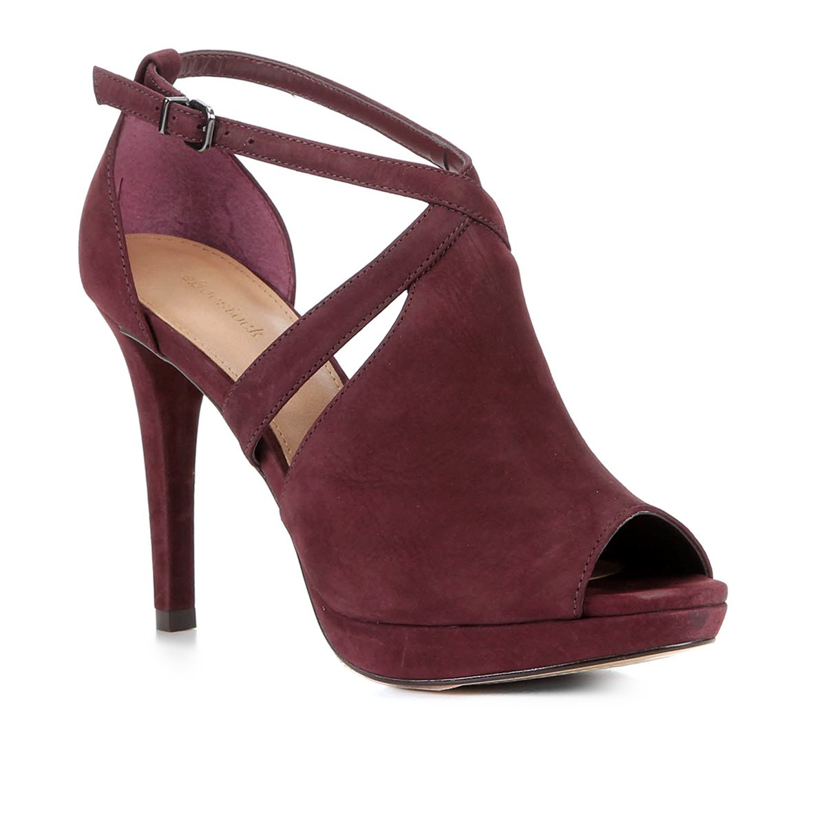 Sandália Shoestock Nobuck Meia Pata Feminina