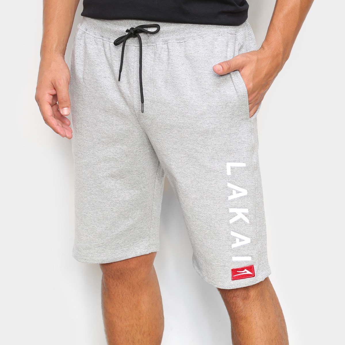 Bermuda Lakai Moletom Court Masculina
