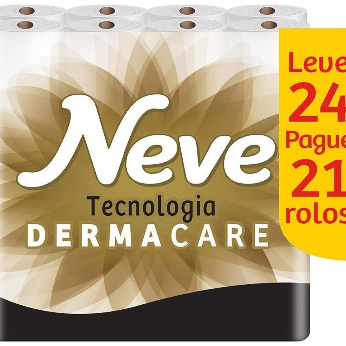 Papel Higiênico Folha Tripla Neve Supreme 24 Rolos 20m