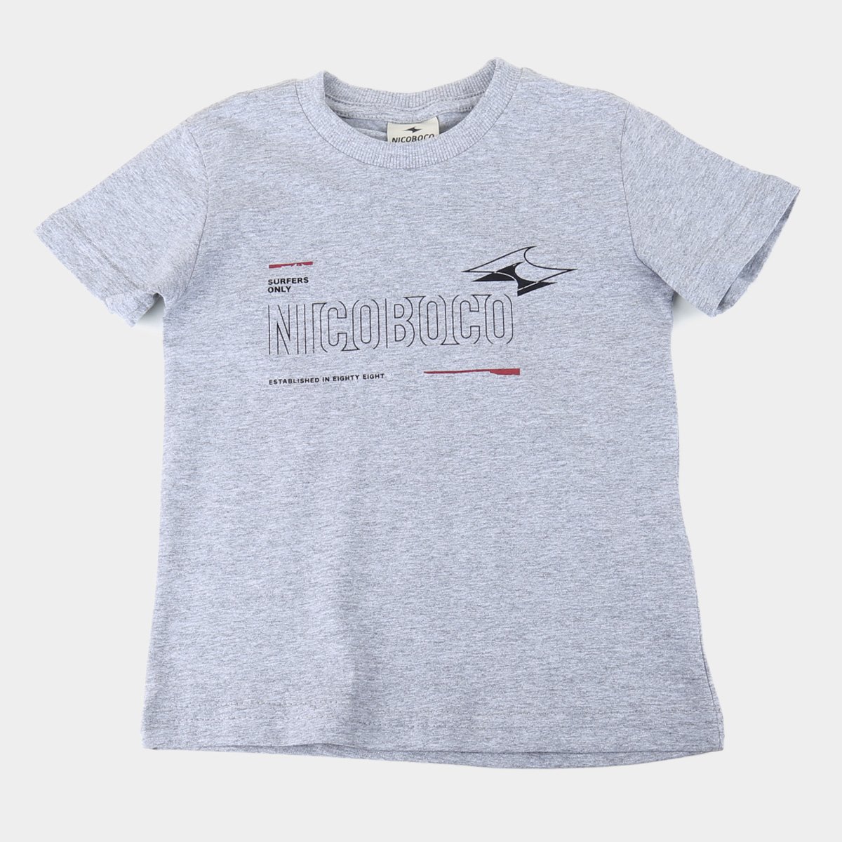 Camiseta Infantil Nicoboco Surfers Only Masculina