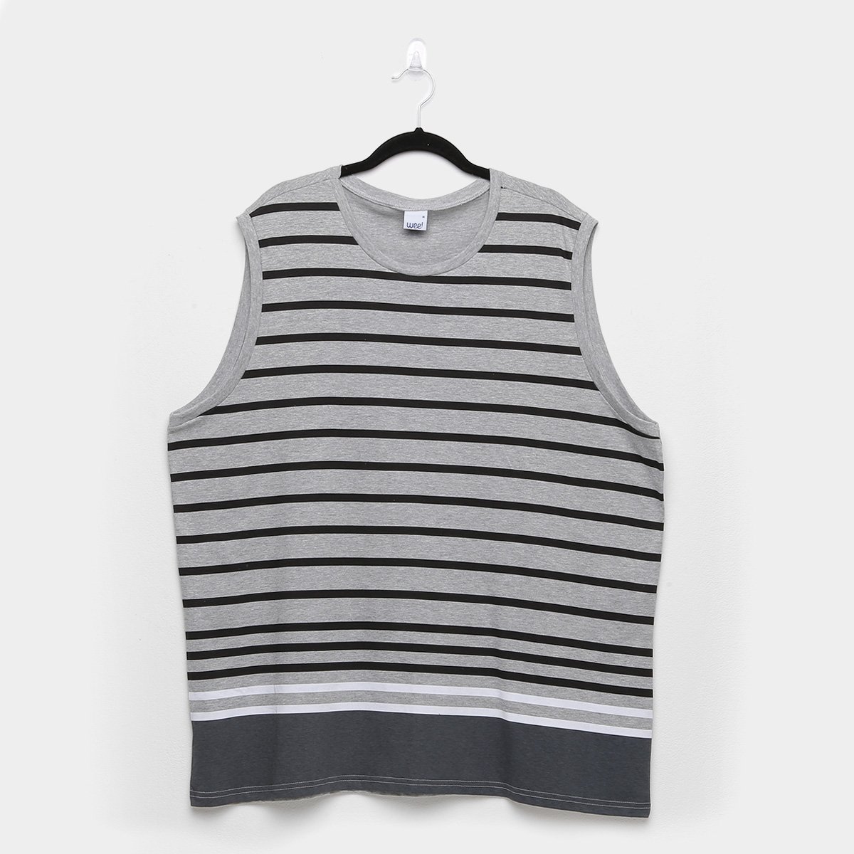 Regata Wee! Listrada Plus Size Masculina