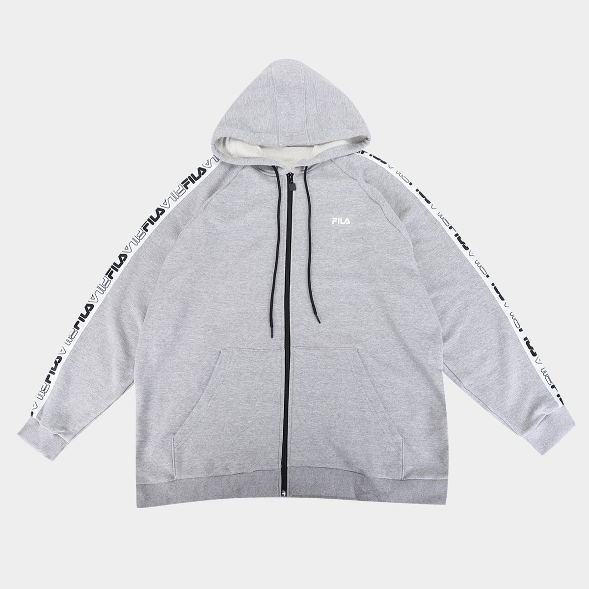 Jaqueta Plus Size Fila Basic C/ Capuz Masculina