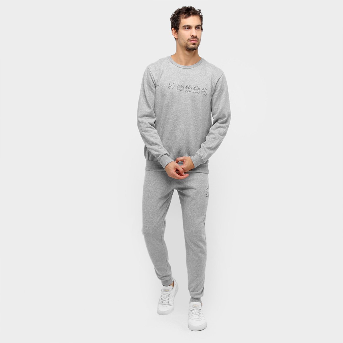 Agasalho Moletom Pacman Blusa e Calça Enemies Masculino