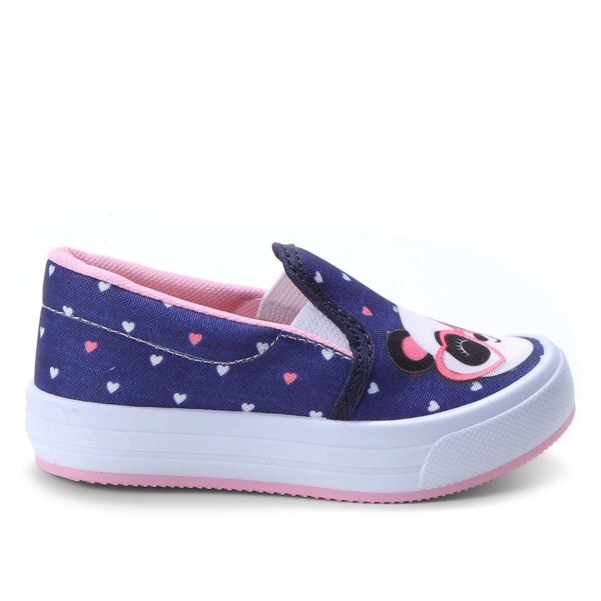 Slip On Infantil Kurz Panda Feminino