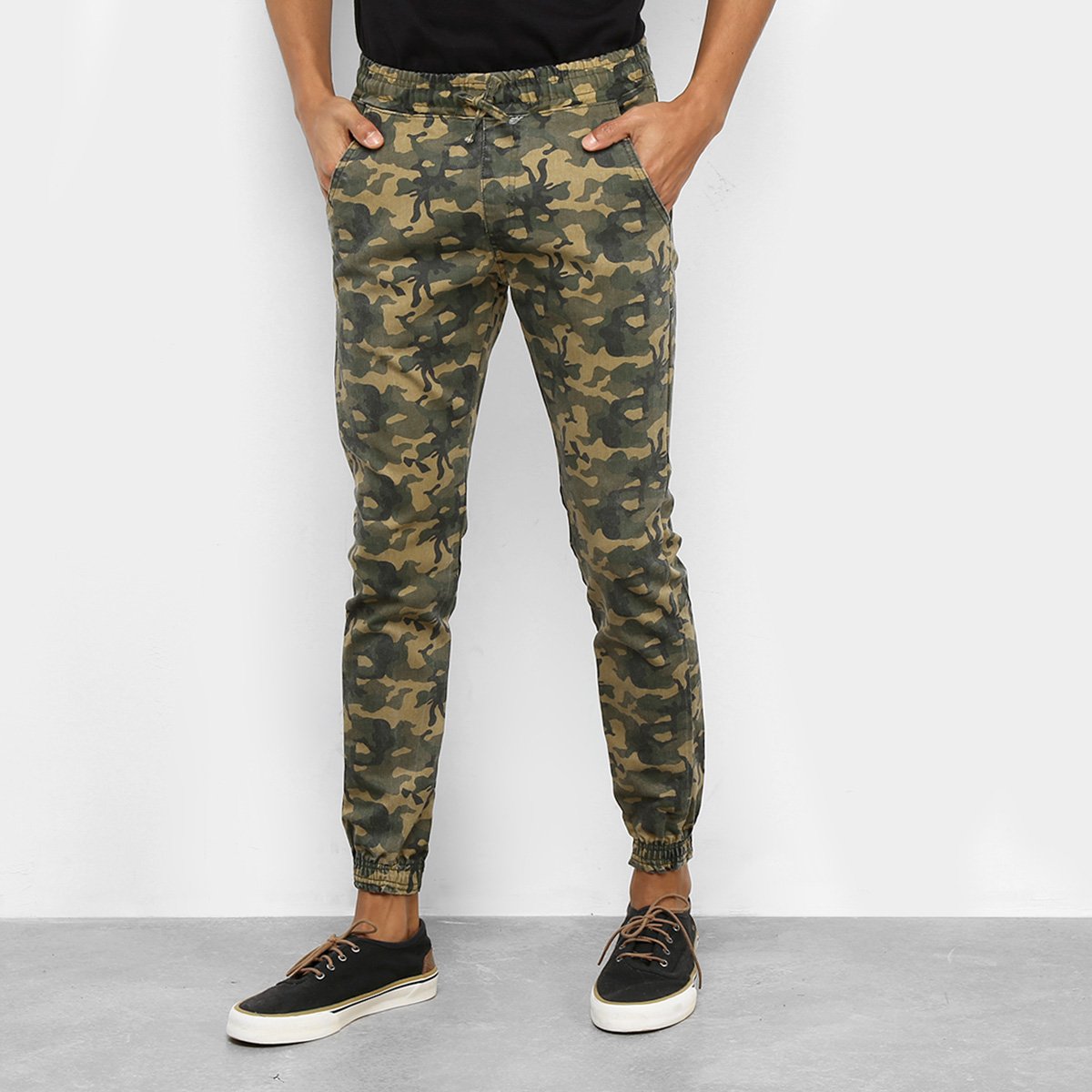 Calça Jogger Ecxo Camuflada Masculina