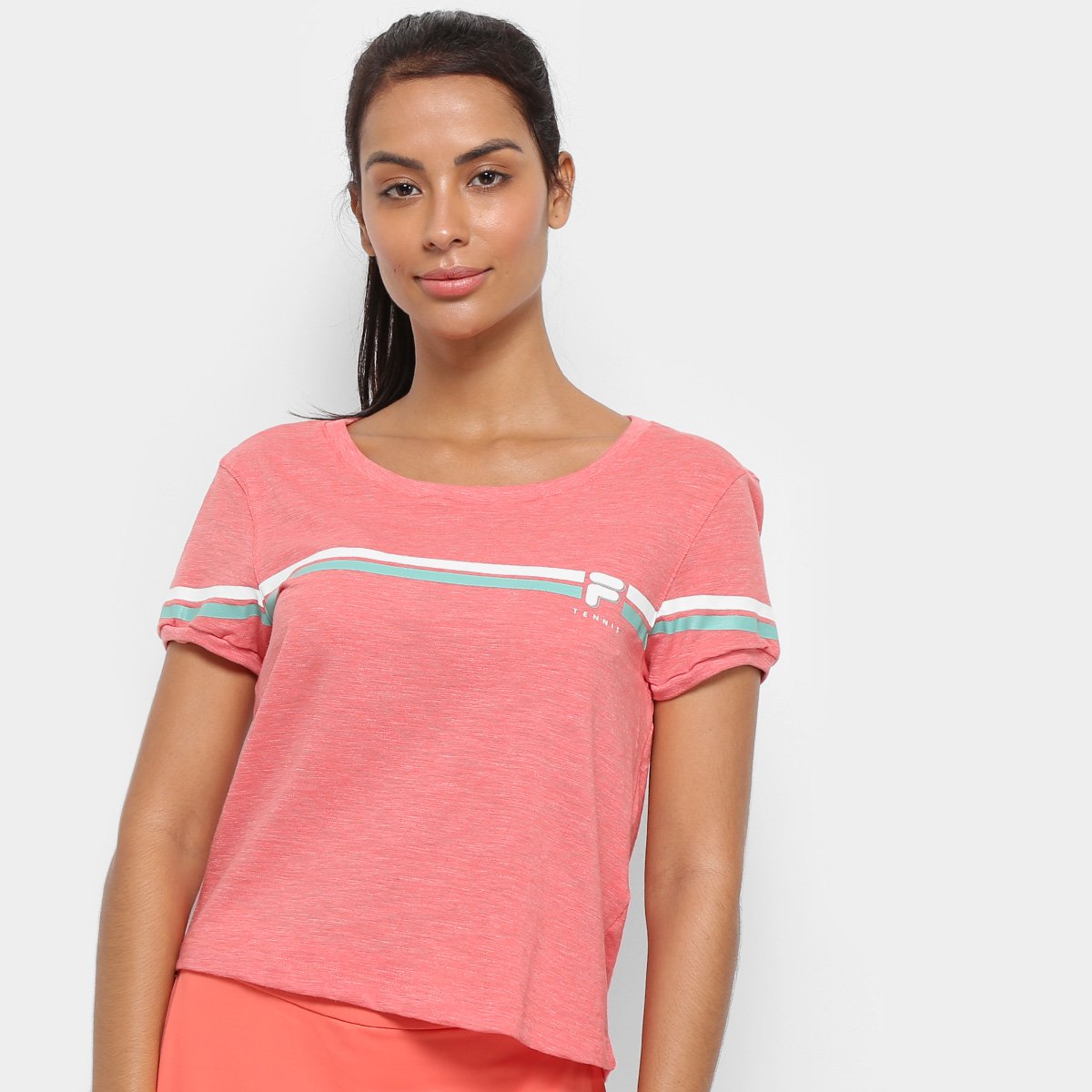 Camiseta Fila Stripe Feminina