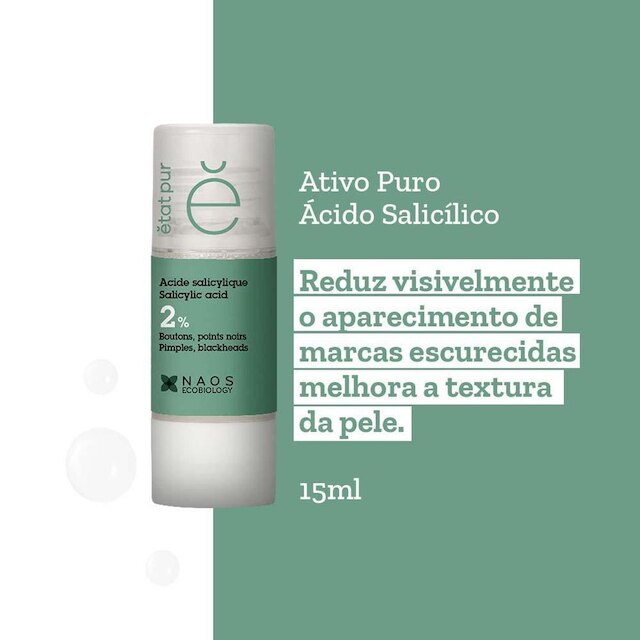 Ácido Salicílico Facial Etat Pur 15ml