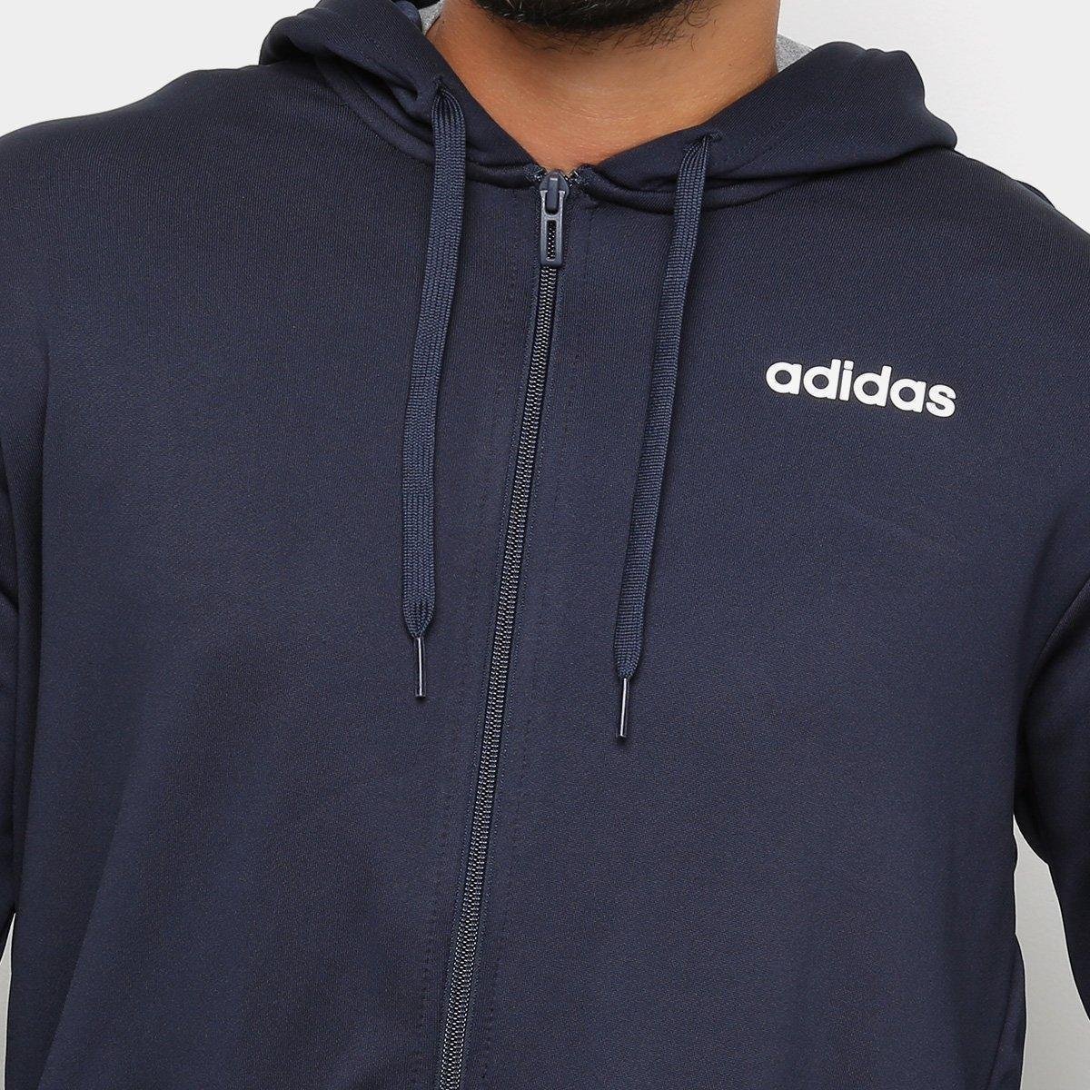 agasalho adidas capuz hood masculino
