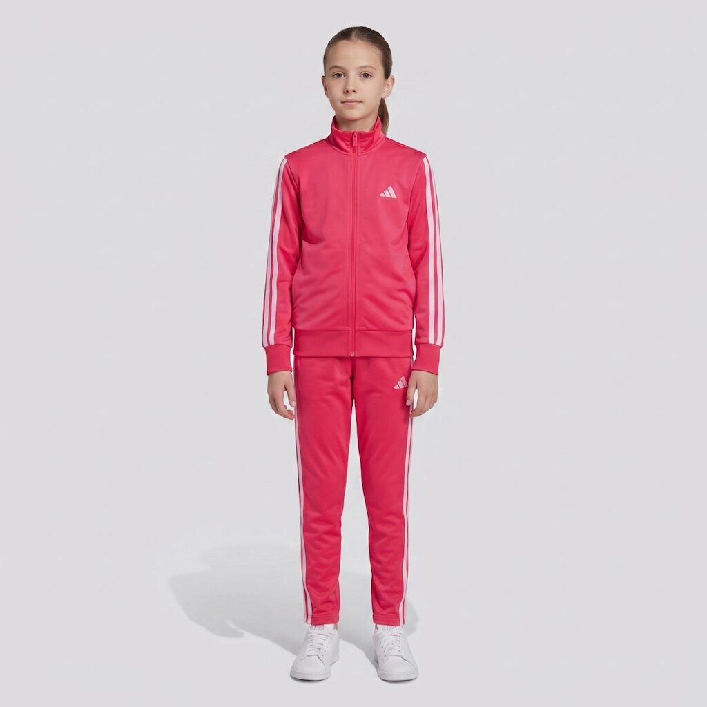 Agasalho Adidas Essentials 3 Stripes Infantil