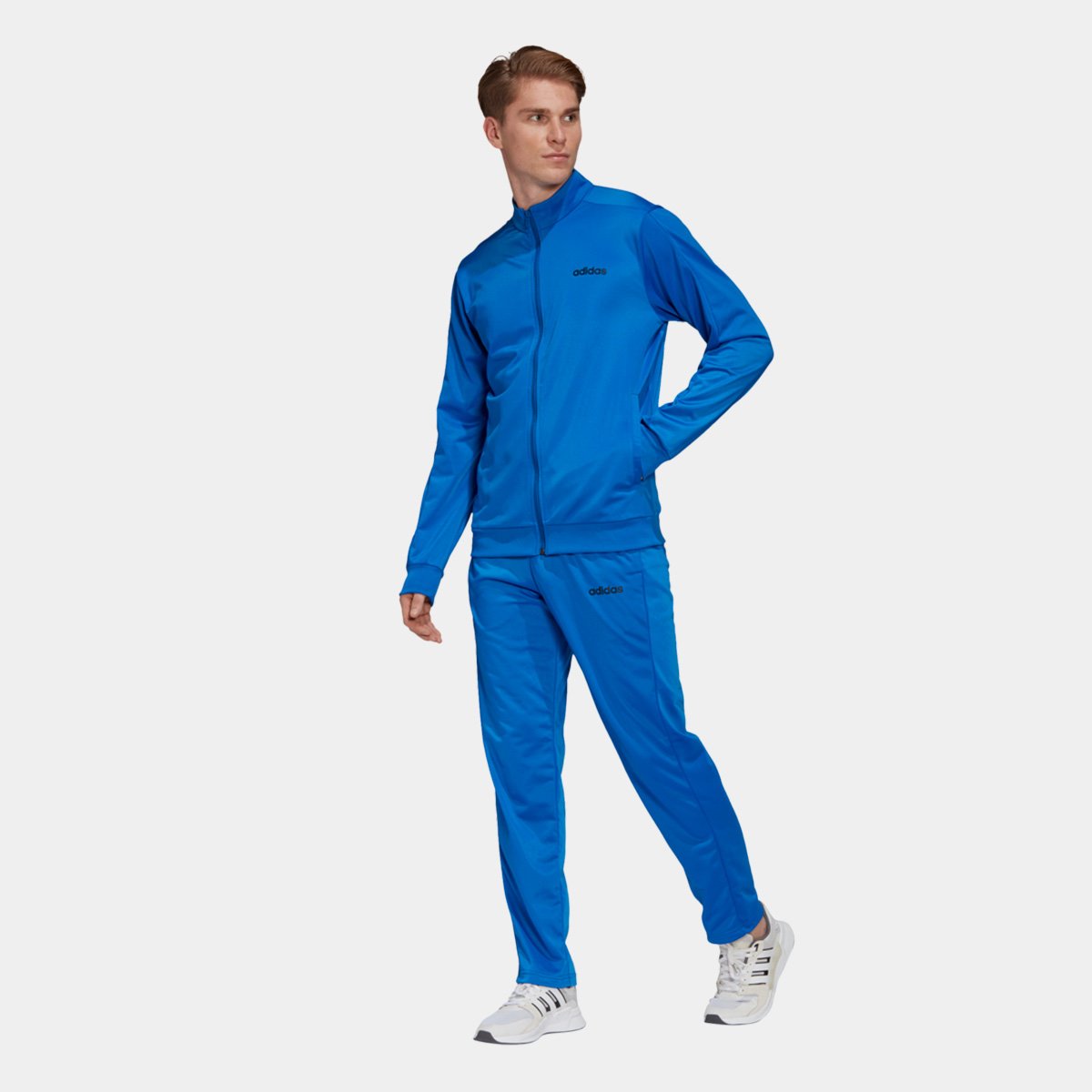 agasalho masculino adidas mts basic