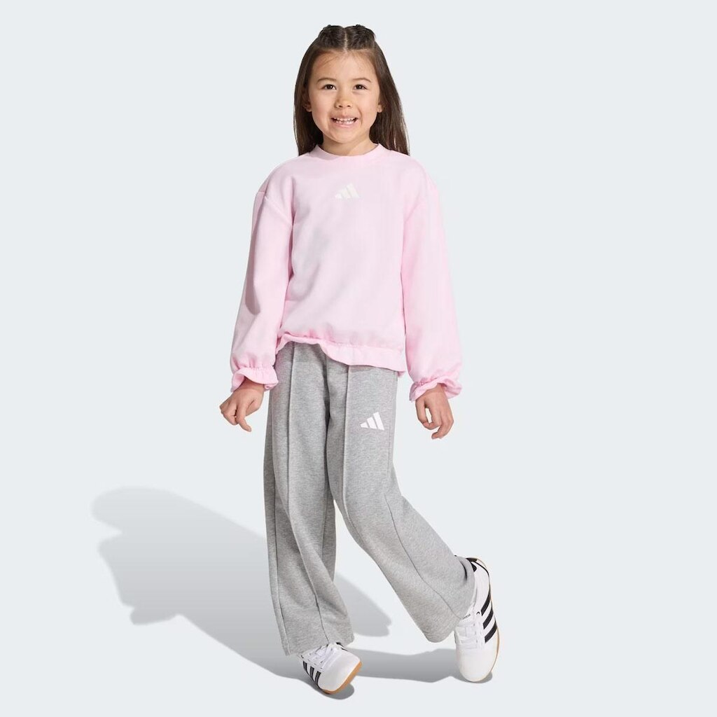 Agasalho Adidas Seasonals Ruffles Sweatset Juvenil