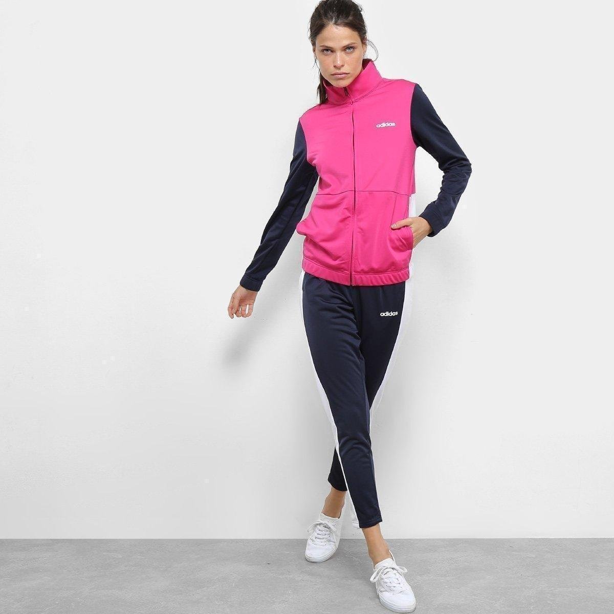 agasalho adidas feminino branco