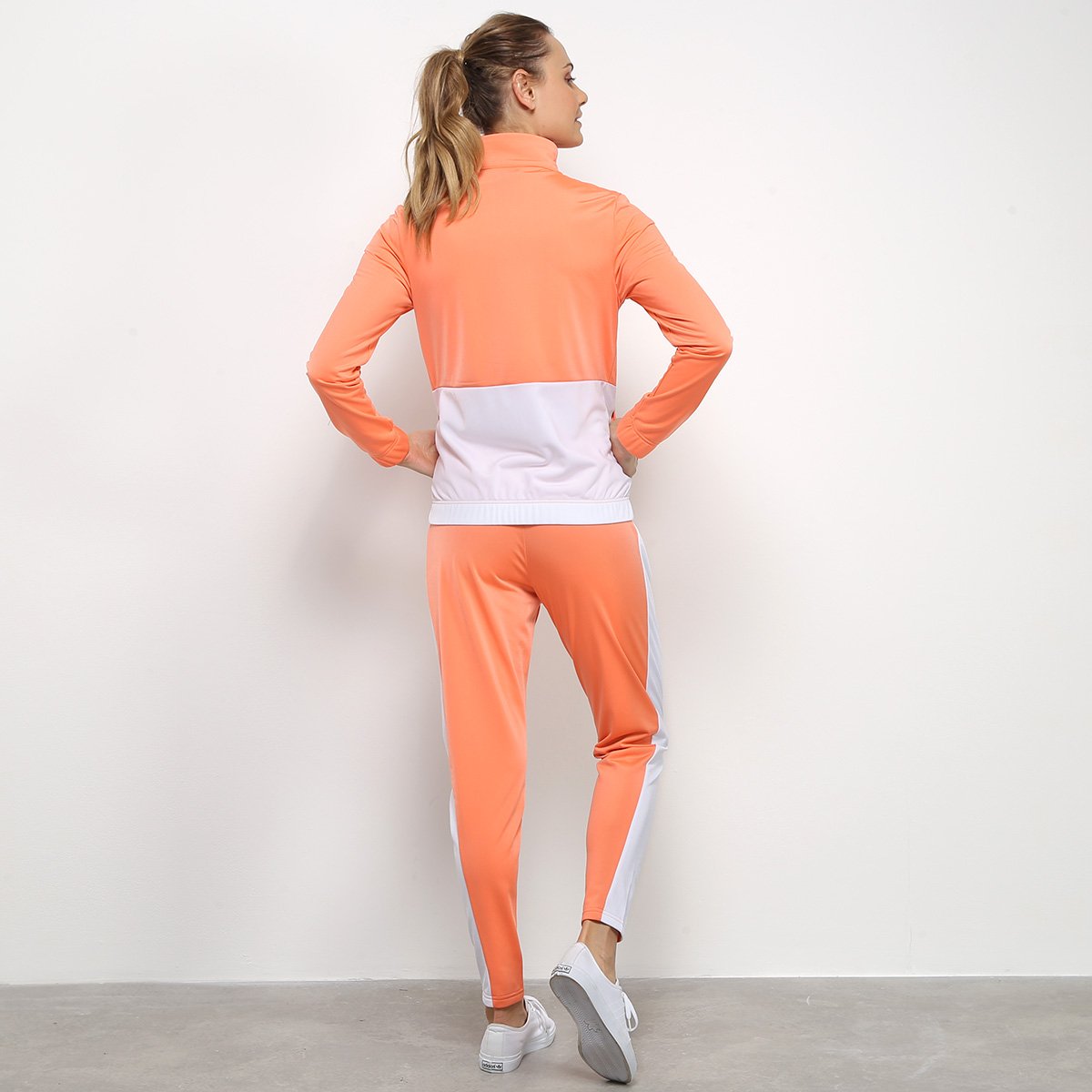 agasalho adidas wts plain tric feminino