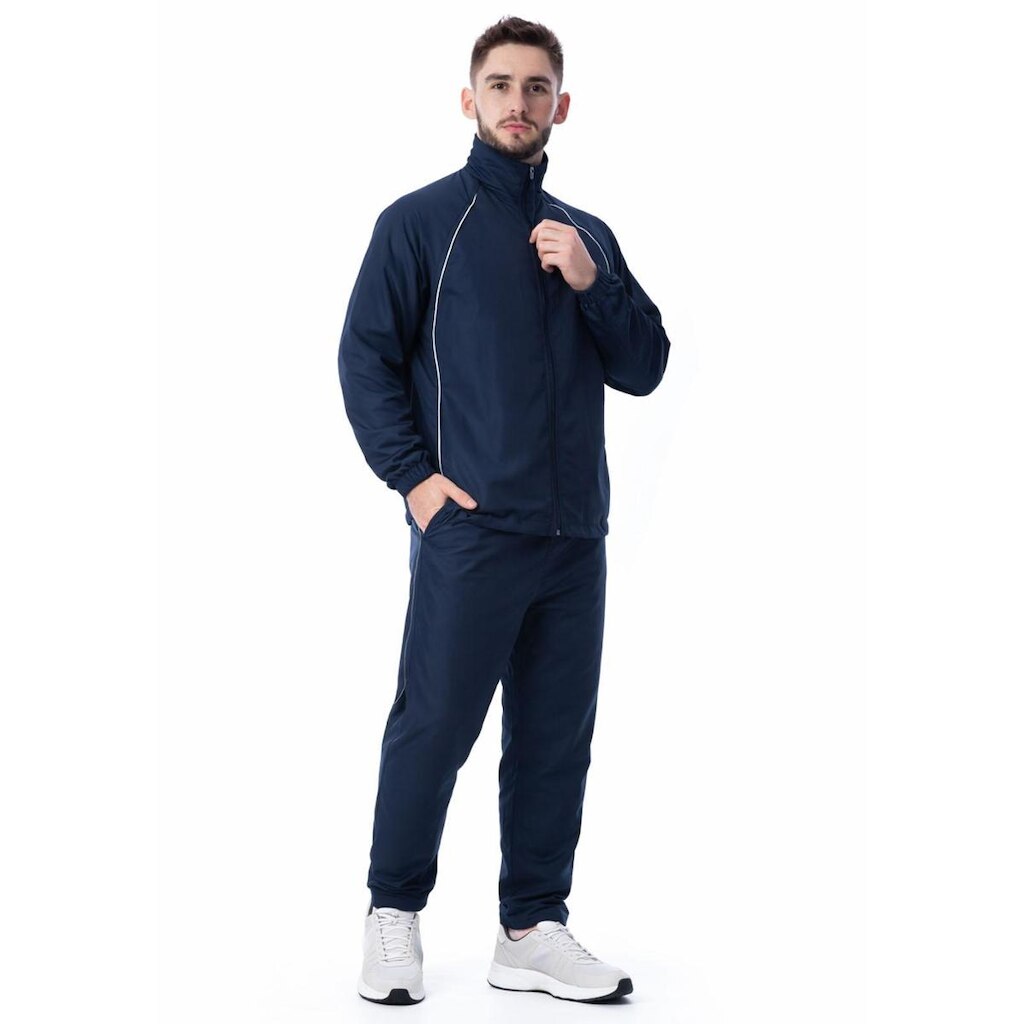 Agasalho Masculino Esportivo Tactel Calça Jaqueta Forrado