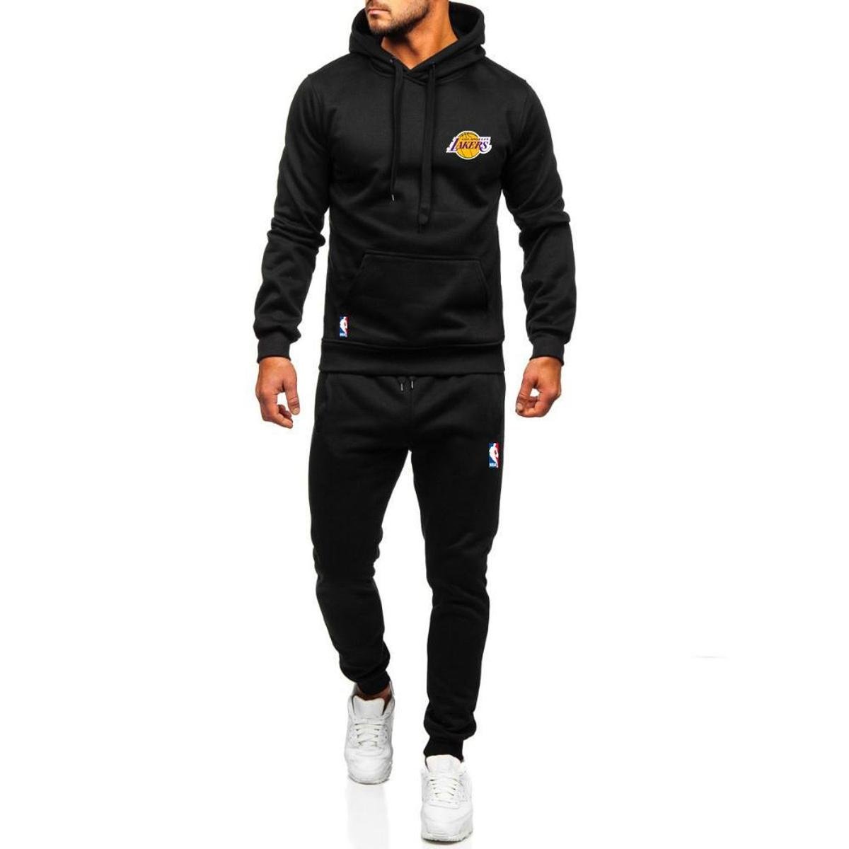 Agasalho Moletom Masculino Nba Lakers Conjunto Completo Calça e Blusa - Preto é ruim? Agasalho Moletom Masculino Nba Lakers Conjunto Completo Calça e Blusa - Preto é boa?