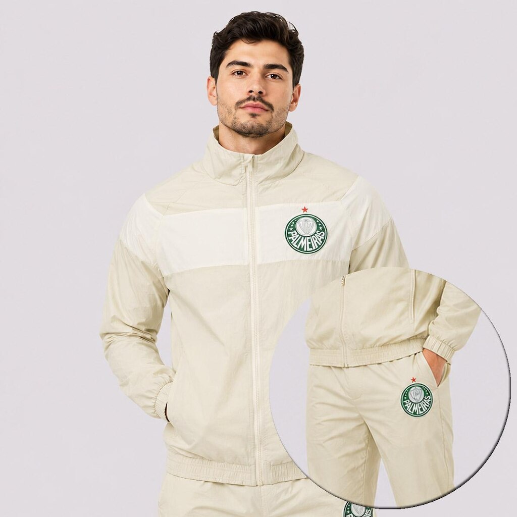 Agasalho Palmeiras Alviverde Off White