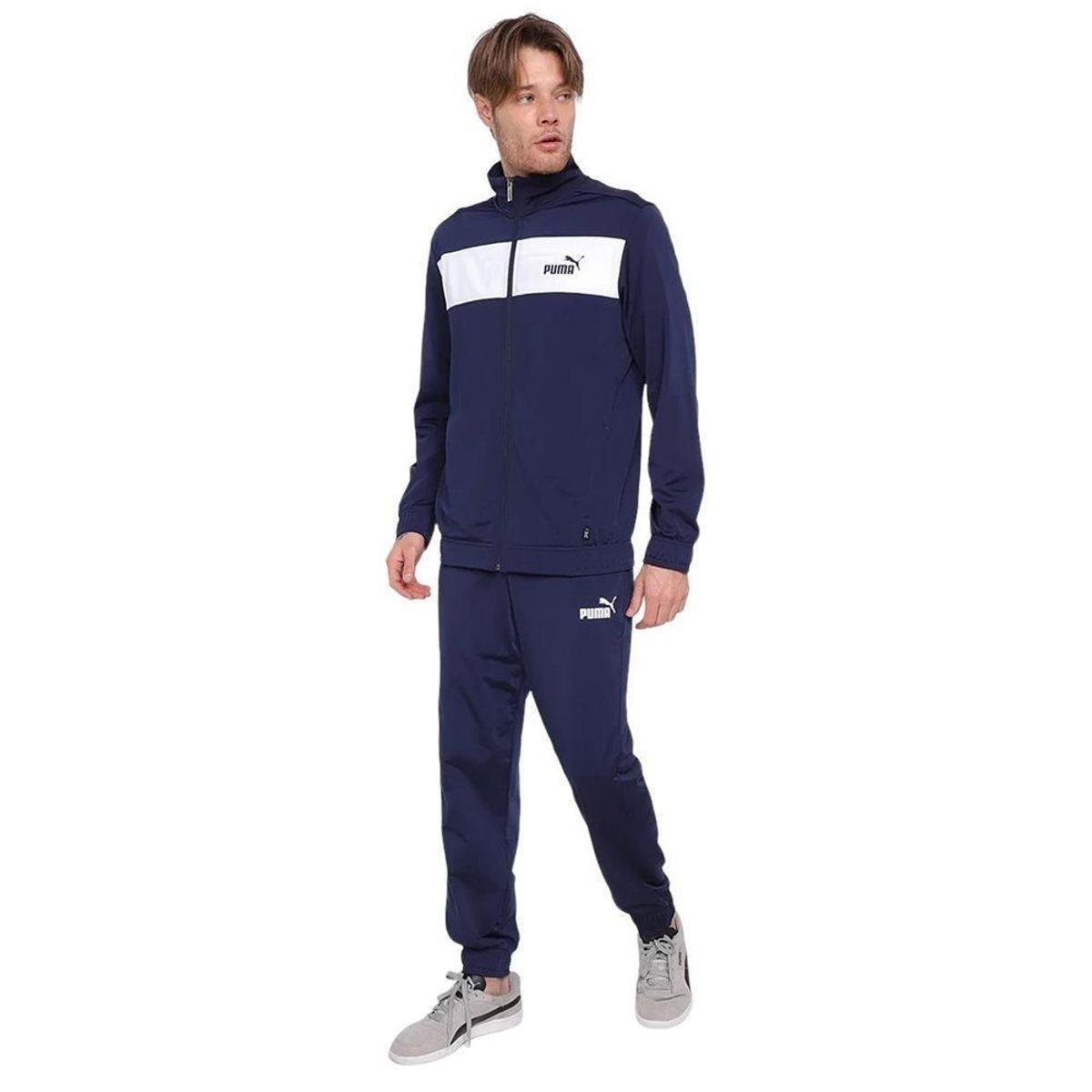 Agasalho Puma Poly Suit CL Masculino Menor preço em Agasalho Puma Poly Suit CL Masculino