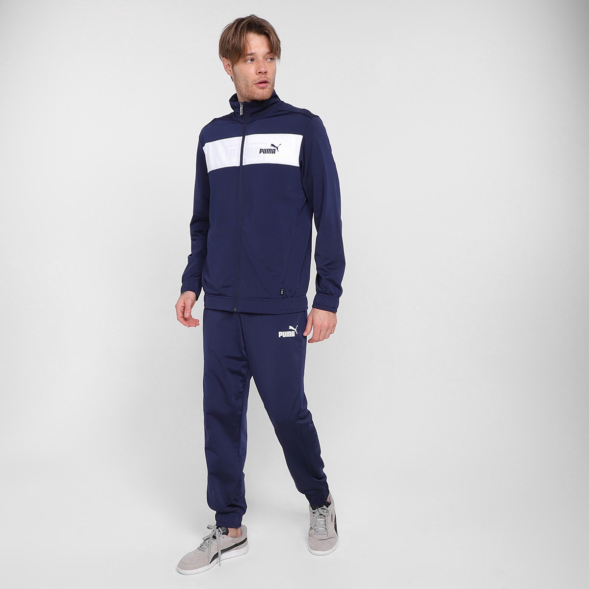 Agasalho Puma Poly Suit Cl Masculino Menor preço em Agasalho Puma Poly Suit Cl Masculino