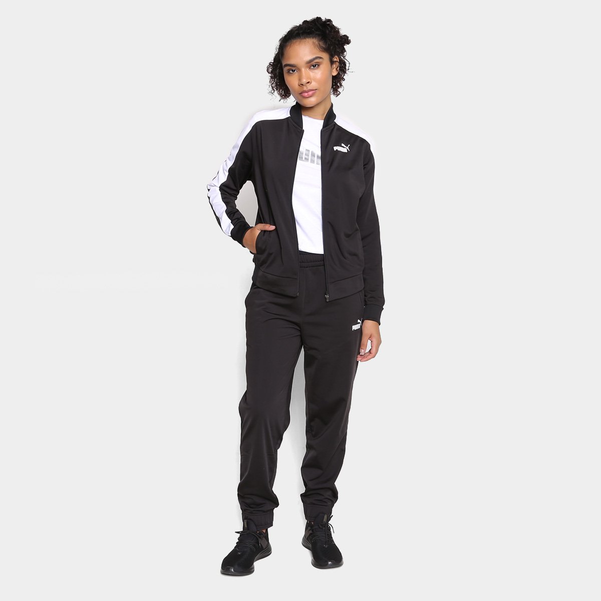 Agasalho Puma Tricot Suit Feminino Menor preço em Agasalho Puma Tricot Suit Feminino