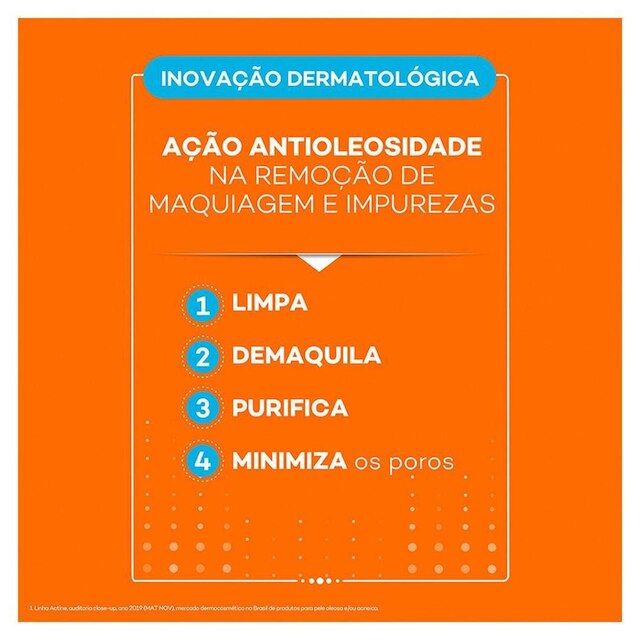 Água Micelar Actine - Água Micelar Dermatológica 100ml