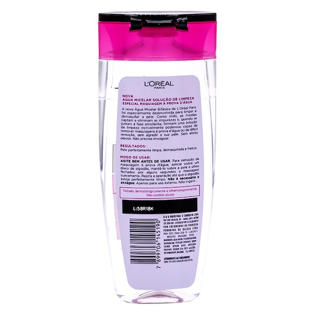 Água Micelar Bifásica L'Oréal Paris - 200ml