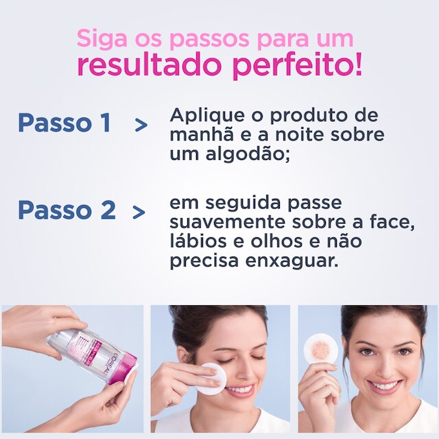 Água Micelar Solução de Limpeza 5 em 1 L'Oréal Paris - 100ml