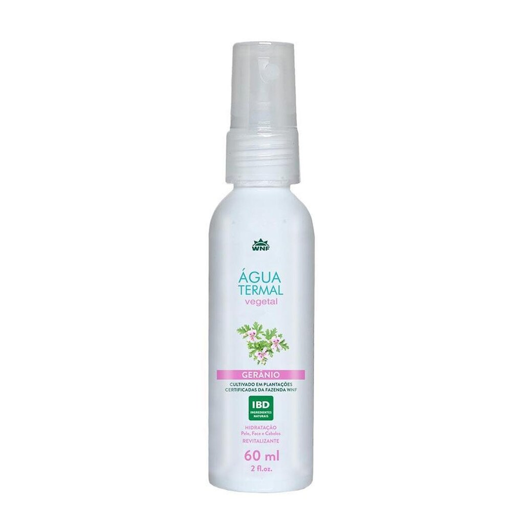 Água Termal Vegetal WNF Gerânio 60ml