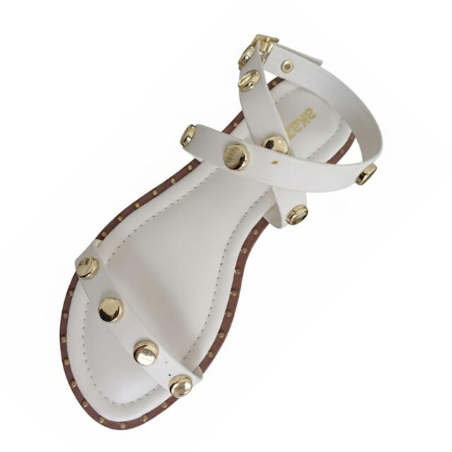 Akazzo Sandália Feminina Fecho Velcro