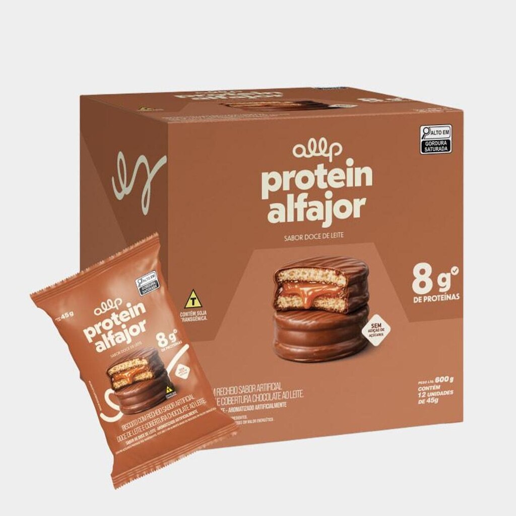 Alfajor Protein 12 x 45g Allp
