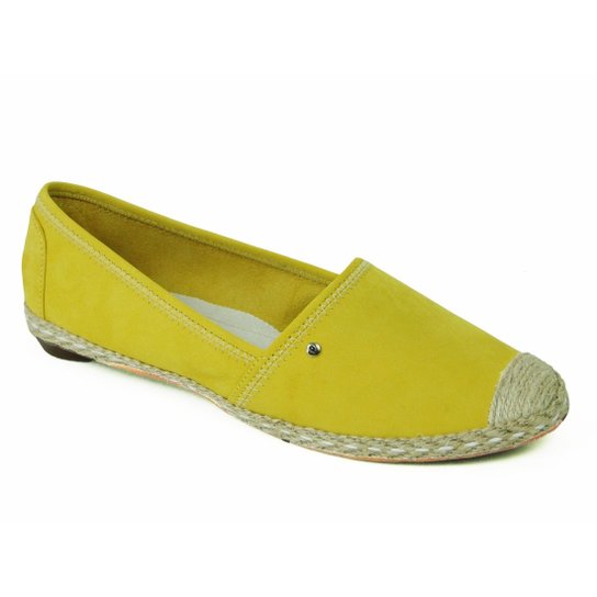 Alpargata Parô com Detalhe de Corda Sisal - Amarelo