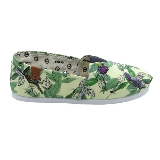 Alpargata Perky Black Botany Feminino - Verde