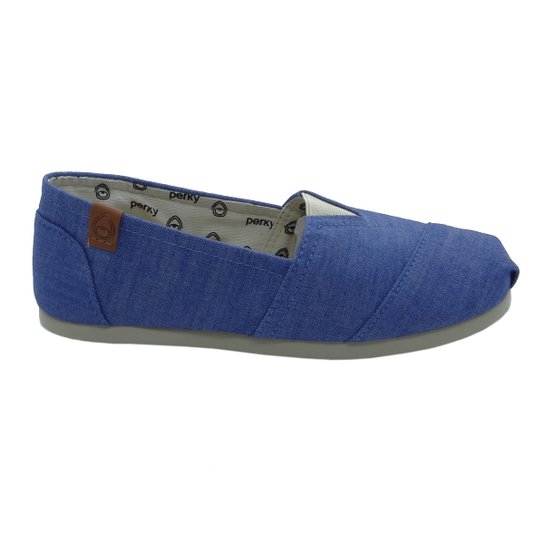 Alpargata Perky Light Chambray Feminino - Azul