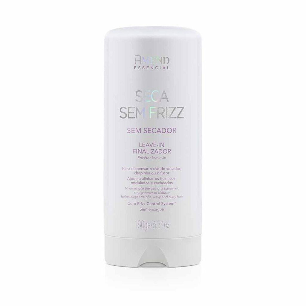 Amend Essencial Leave-In Seca Sem Frizz 180g