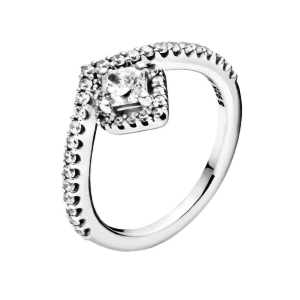 Anel de Prata Chevron Elegância Eterna