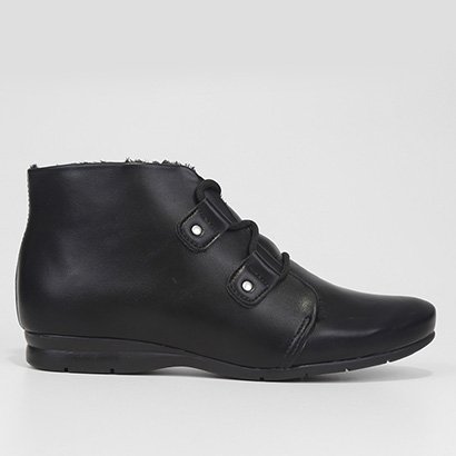 Ankle Boot Beira Rio Elástico Feminina - Feminino