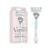 Aparelho de Depilação Gillette Venus Íntima - Azul Claro+Branco