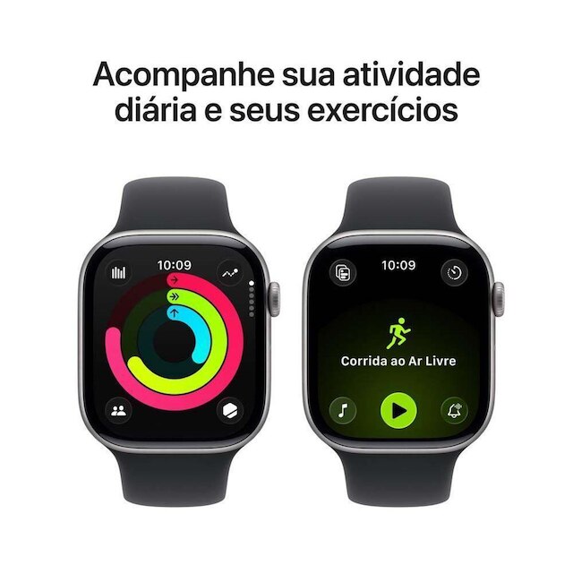 Apple Watch Series 11 GPS + Cellular Caixa de Alumínio 46mm Pulseira Esportiva M/G