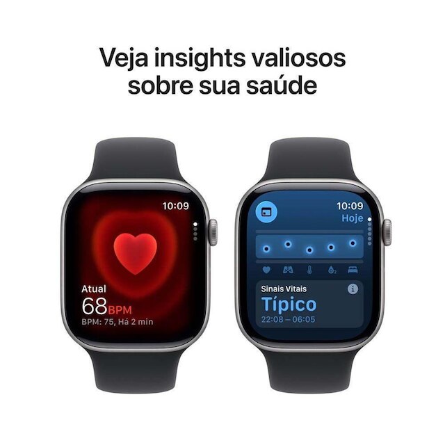 Apple Watch Series 11 GPS + Cellular Caixa de Alumínio 46mm Pulseira Esportiva M/G