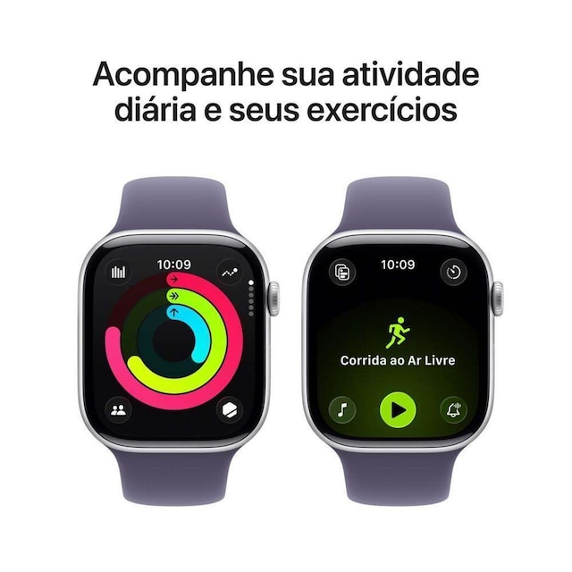 Apple Watch Series 11 GPS + Cellular Caixa de Alumínio 46mm Pulseira Esportiva P/M