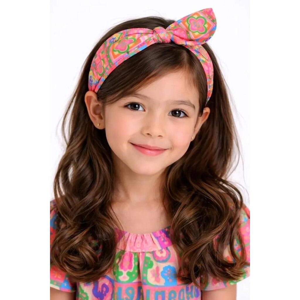 Arco Infantil Menina Borboletes Alphabeto Rosa